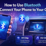 connect car and phone using bluetooth
