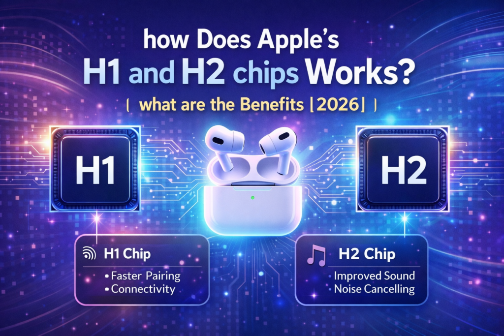 how apple h1 & h2 chip works