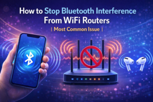 how to stop bluetooth interference for wifi routers
