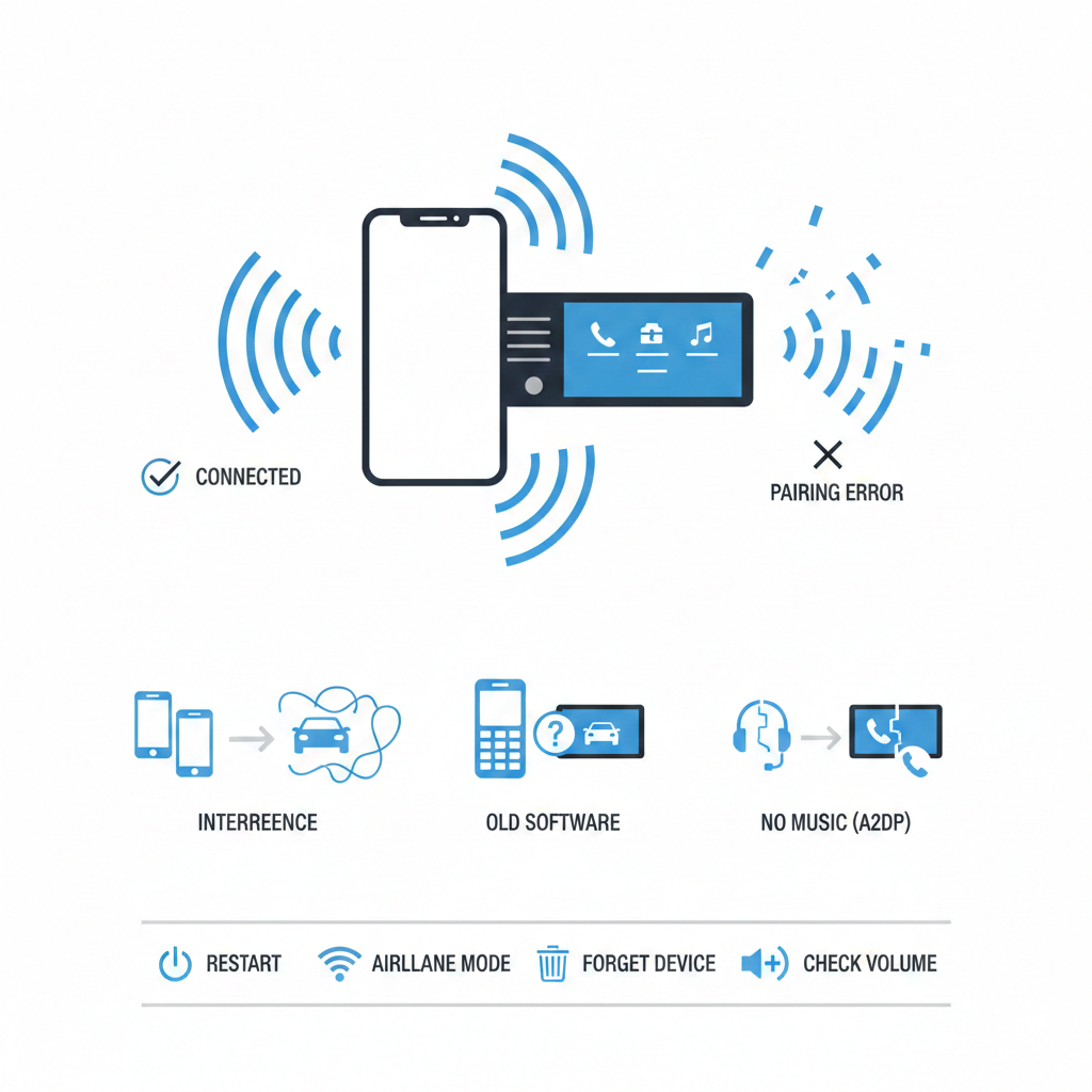 connect car phone bluetooth