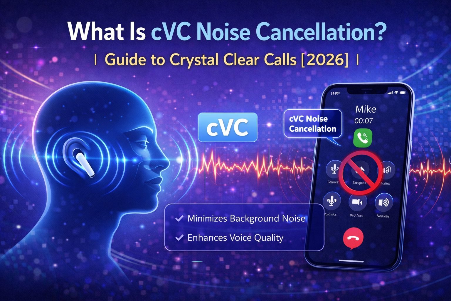 what is cvc noice cancellation